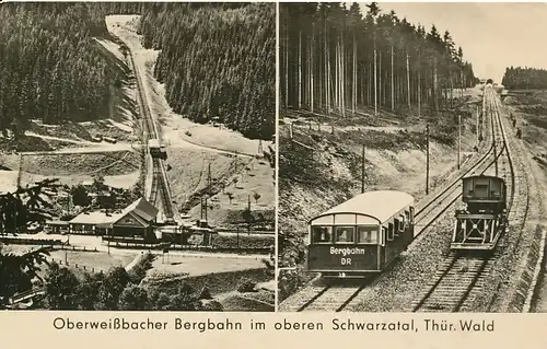 Oberweißbach Bergbahn Schwarzatal gl1966 125.271