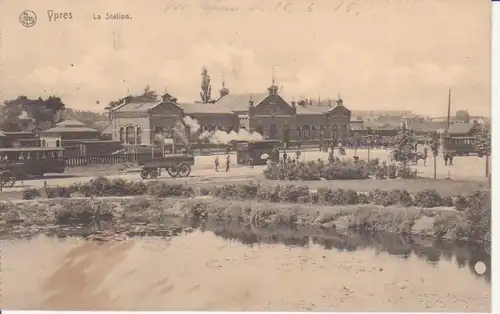 Ypern Bahnhof feldpgl1915 204.063