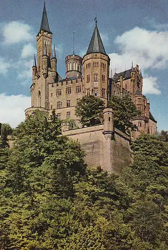 Burg Hohenzollern bei Hechingen ngl B8362