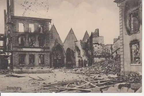 Donchery Zerstörte Häuser feldpgl1915 201.078