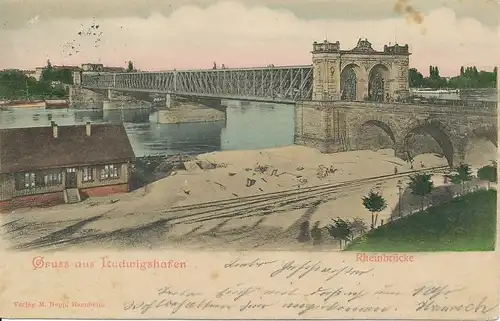 Ludwigshafen Rheinbrücke gl1900 134.314