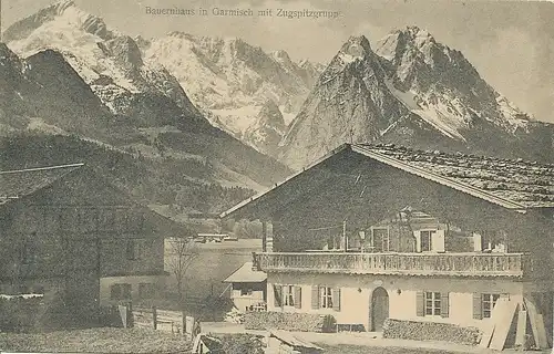 Garmisch Bauernhaus glca.1925 128.145