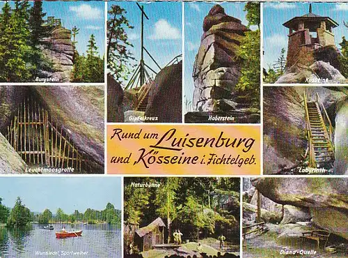Luisenburg und Kösseine im Fichtelgebirge gl1970 B8294
