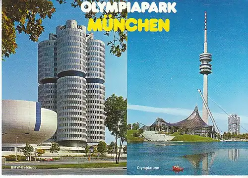 München Olympiagelände 2 Ansichten ngl C1470