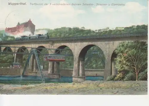 Wuppertal Treffpunkt der drei Bahnen gl1912 99.685