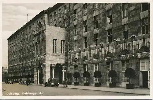 Duisburg Hotel Duisburger Hof gl1939 132.766