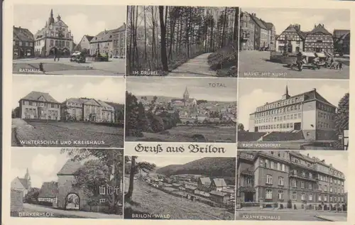 Brilon Teilansichten Mehrbildkarte ngl 99.766