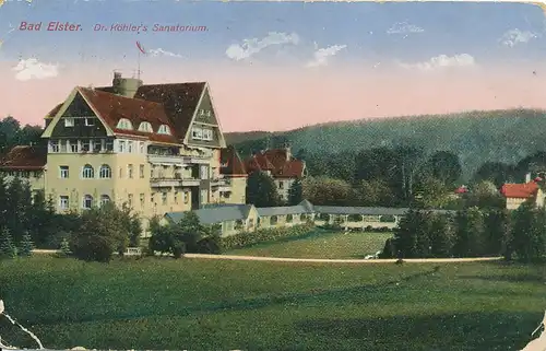 Bad Elster Dr. Köhler's Sanatorium gl1916 127.528
