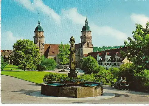 Freudenstadt Schwarzwald Marktbrunnen gl1970? C1249