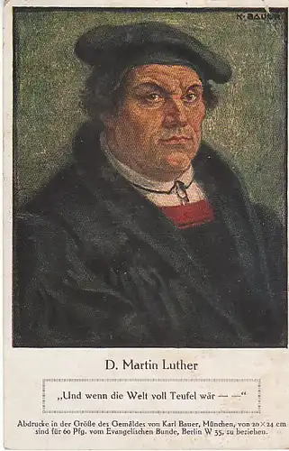 KARL BAUER D.Martin Luther ngl C2177