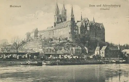 Meissen Dom und Albrechtsburg gl1939 127.587