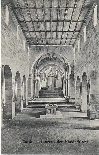 Lorch/Württ. Klosterkirche Inneres ngl C2194