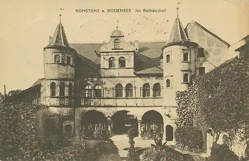 Konstanz Im Rathaushof gl1914 133.324