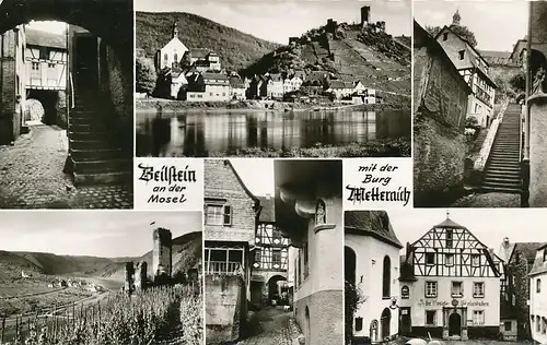 Beilstein an der Mosel Teilansichten ngl 134.155