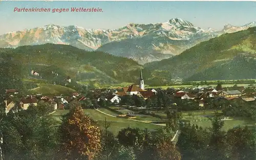 Partenkirchen gegen Wetterstein ngl 128.296