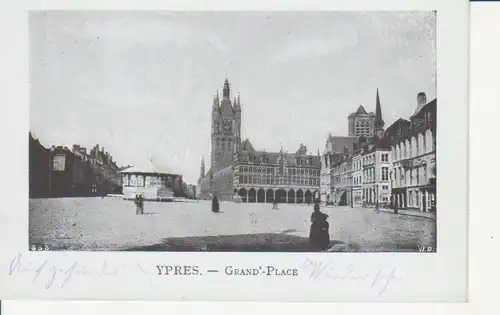 Ypern Marktplatz feldpgl1915 204.049
