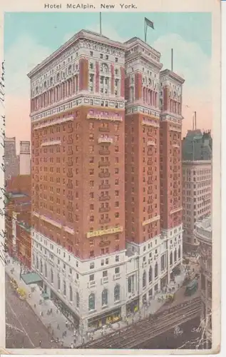 New York Hotel McAlpin gl1925 204.300