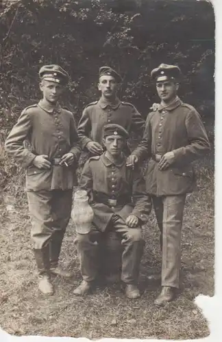 Soldaten Naturaufnahme feldpgl1918 201.655