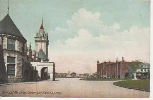 Portland Union Station and West End Hotel ngl 204.349