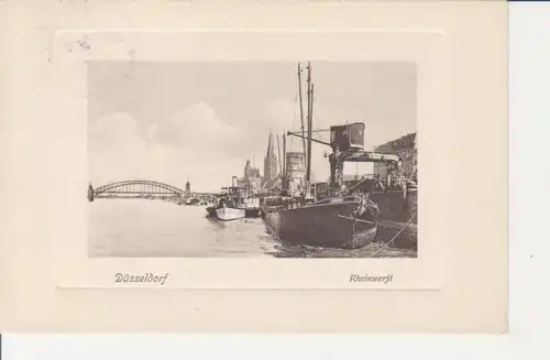 Düsseldorf Rheinwerft gl1912 98.581