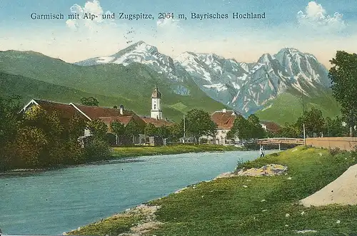 Garmisch Partie Zugspitze gl1927 128.083