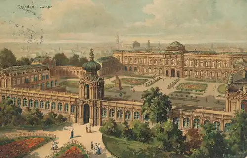 Dresden Zwinger gl1912 127.390