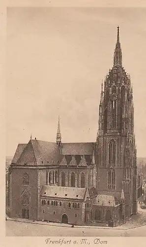 Frankfurt/M. Der Dom ngl B9163