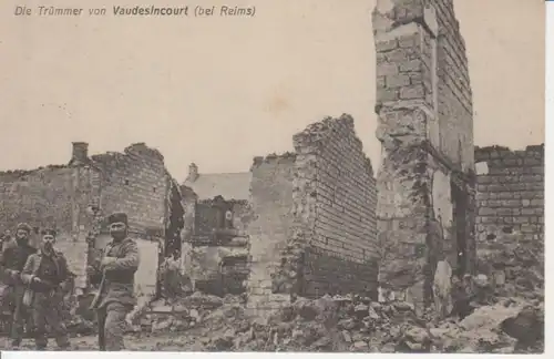 Die Trümmer von Vaudesincourt feldpgl1916 200.862