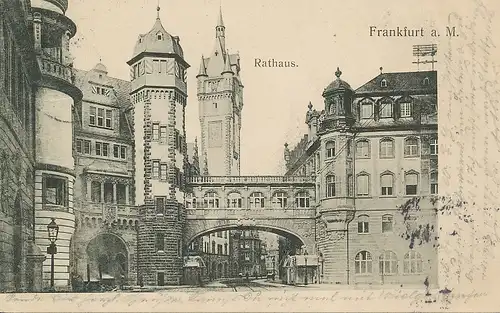 Frankfurt a.M. Rathaus gl1904 132.043