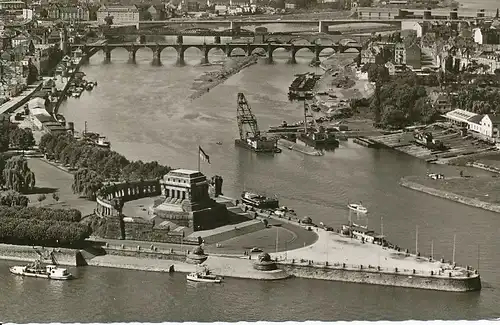 Koblenz an Rhein und Mosel Deutsches Eck ngl 133.952