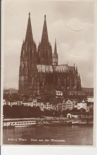 Köln Dom von der Rheinseite gl1931 201.933