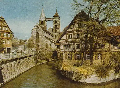 Esslingen/Neckar Blick zur Stadtkirche ngl B8605