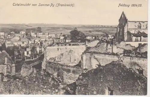 Somme-Py Totalansicht zerstört ngl 200.889