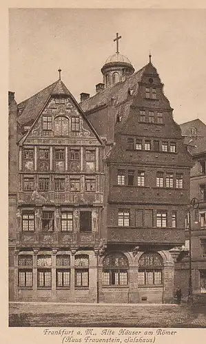 Frankfurt a.M. Alte Häuser am Römer ngl B9362