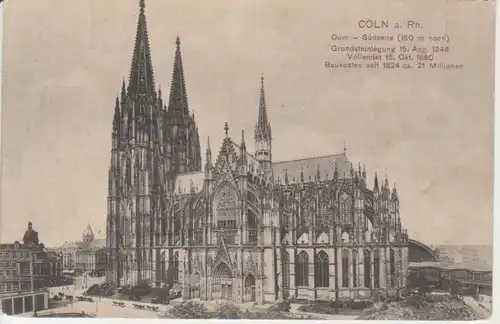 Köln Dom Südseite ngl 201.964