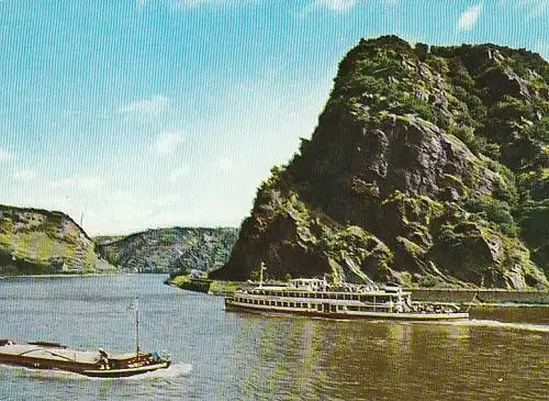 Die Loreley am Rhein bei St.Goarshausen ngl B8518