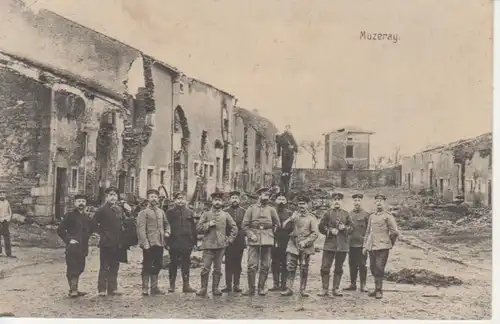 Muzeray Zerstörte Häuser feldpgl1916 200.818