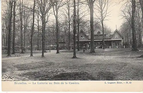 Bruxelles La Laiterie au Bois de la Cambre gl1908 B9772