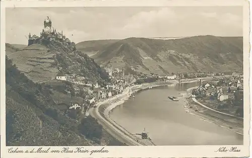 Cochem a.d. Mosel Panorama gl1936 134.081