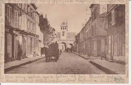 Coswig (Sachsen) Straßenpartie gl1925 200.837