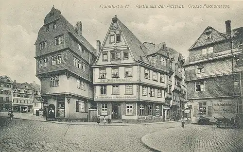 Frankfurt a.M. Alstadt Große Fischergasse ngl 132.338