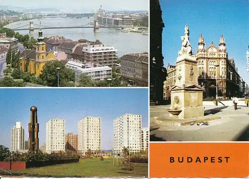 Budapest Teilansichten gl1983 130.057