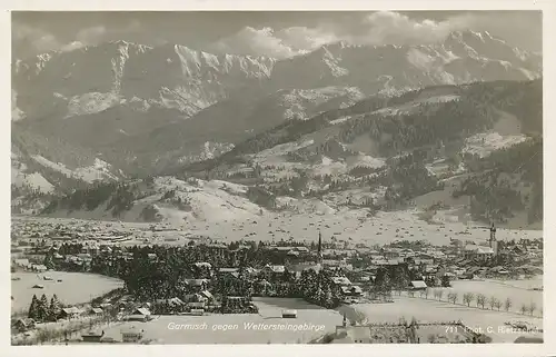 Garmisch Panorama Wettersteingebirge ngl 128.279