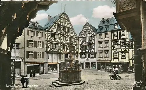 Bernkastel/Mosel Marktplatz gl1962 134.091