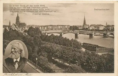 Frankfurt a.M. Sachsenhausen F. Stoltze gl1929 132.348