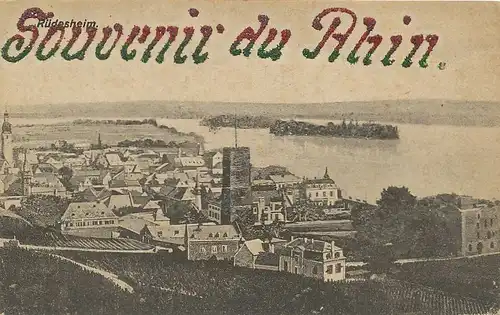 Rüdesheim a.Rh. Panorama ngl 130.068