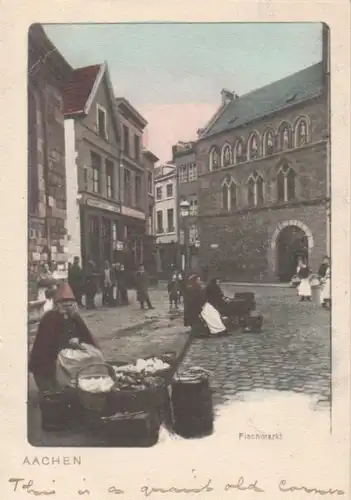 Aachen Fischmarkt gl1903 99.235