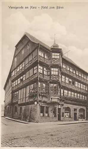 Wernigerode/Harz Hotel zum Bären ngl B9111