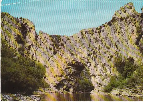 Les Canyons de l'Ardèche Pont de Arc gl1973 C0553