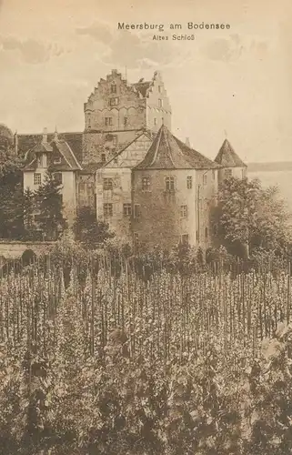 Altes Schloss in Meersburg am Bodensee gl1920 135.936